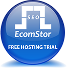 free trial hosting account  ecomstor seo 3rd generation osCommerce compatible  ecommerce software